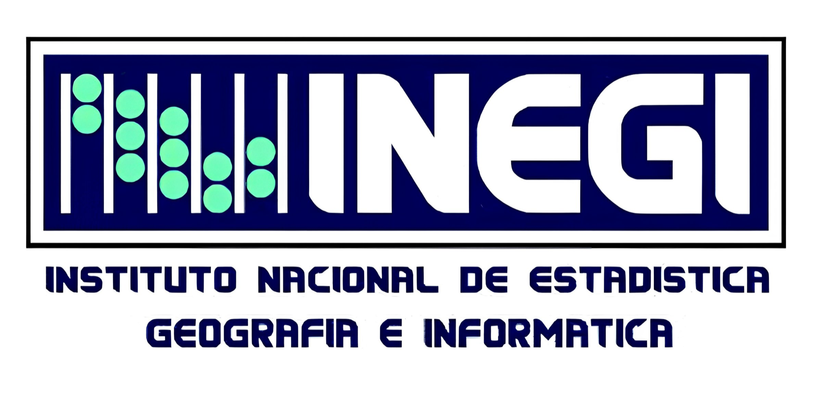 Logo de INEGI – Instituto Nacional de Estadística y Geografía